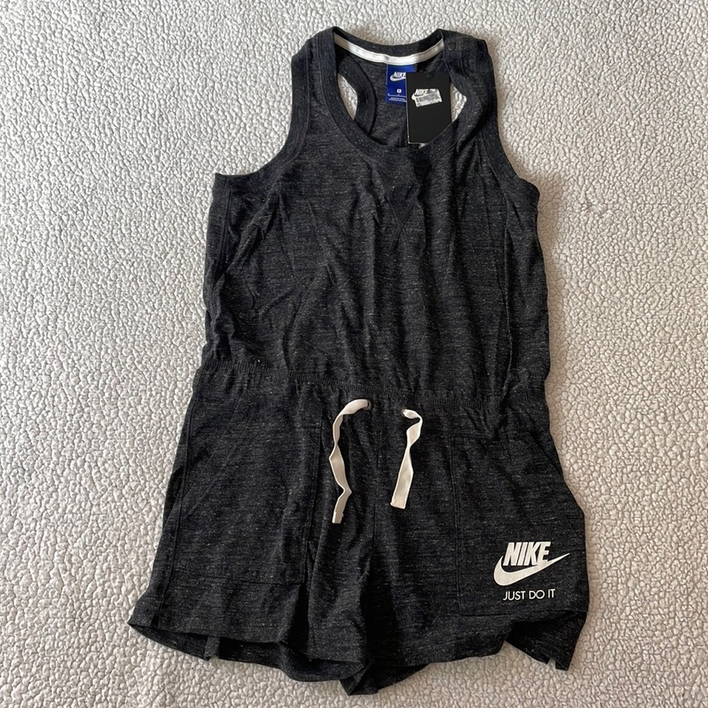 Nike dark grey romper